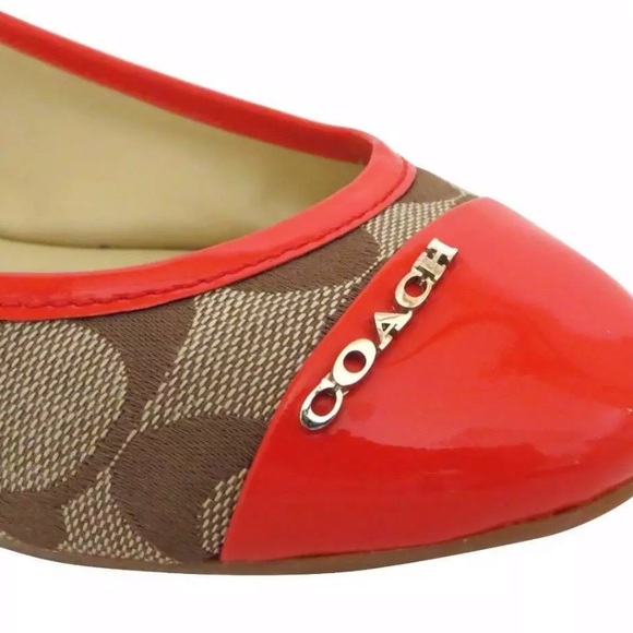 COACH slip-on logo shoes size 7.5 - Picture 3 of 11